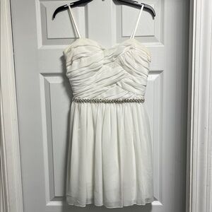 City Studio Cream Dress